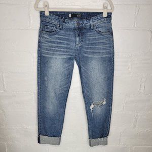Kut From The Kloth Women's Size 4 Jeans Catherine Boyfriend Cuffed